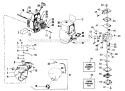 Page D Diagram and Parts List for XR-80A  Weed Eater Trimmer
